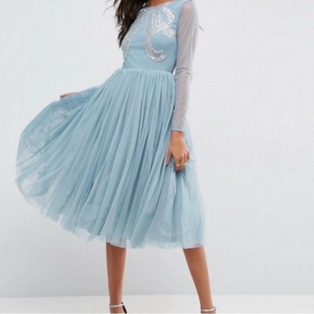 ASOS Fit & Flare ‘Carrie Bradshaw’ style stunning dress! ✨ Size 8